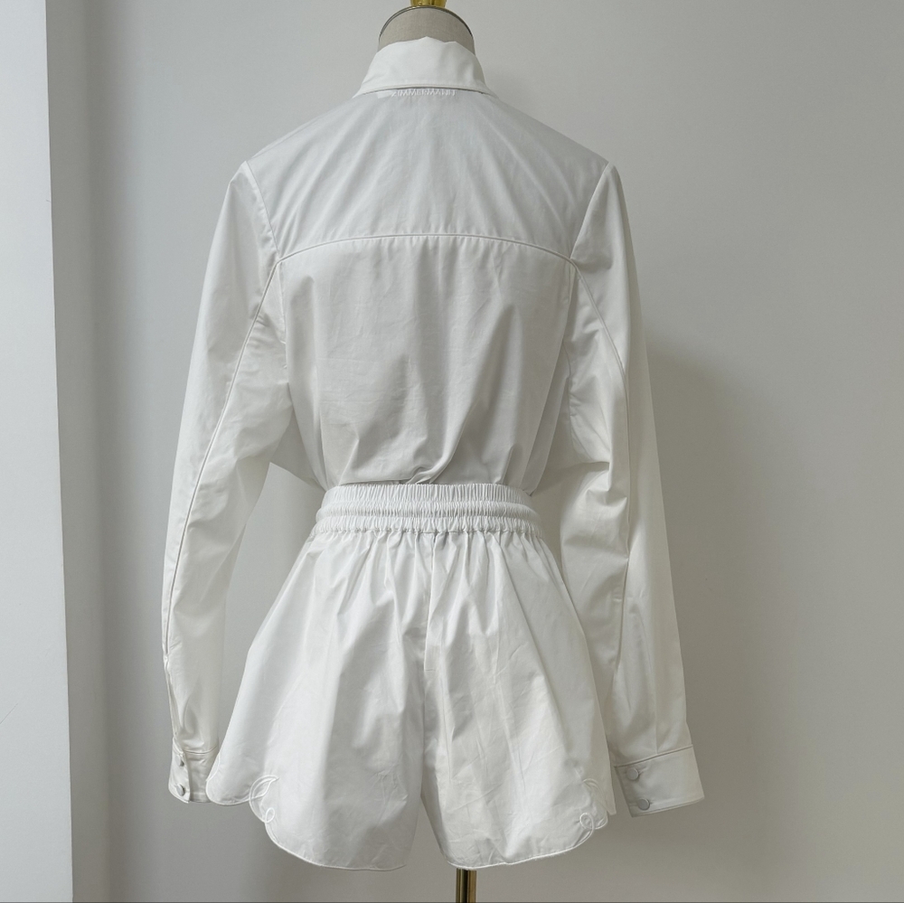 ZIMMERMANN scalloped-hem short - Picture 9 of 9